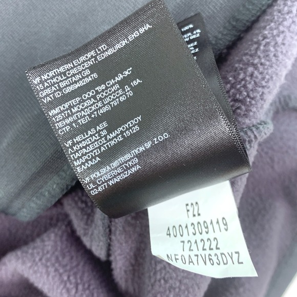 North Face Canyonlands 1/2 Zip Fleece Pullover Jacket Mens L Charcoal Gray SEE - Picture 10 of 16